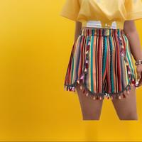 Boho Shorts mit Verzierung 100% Viskose Gr. 3XL NEU bunt orange Bayern - Landshut Vorschau