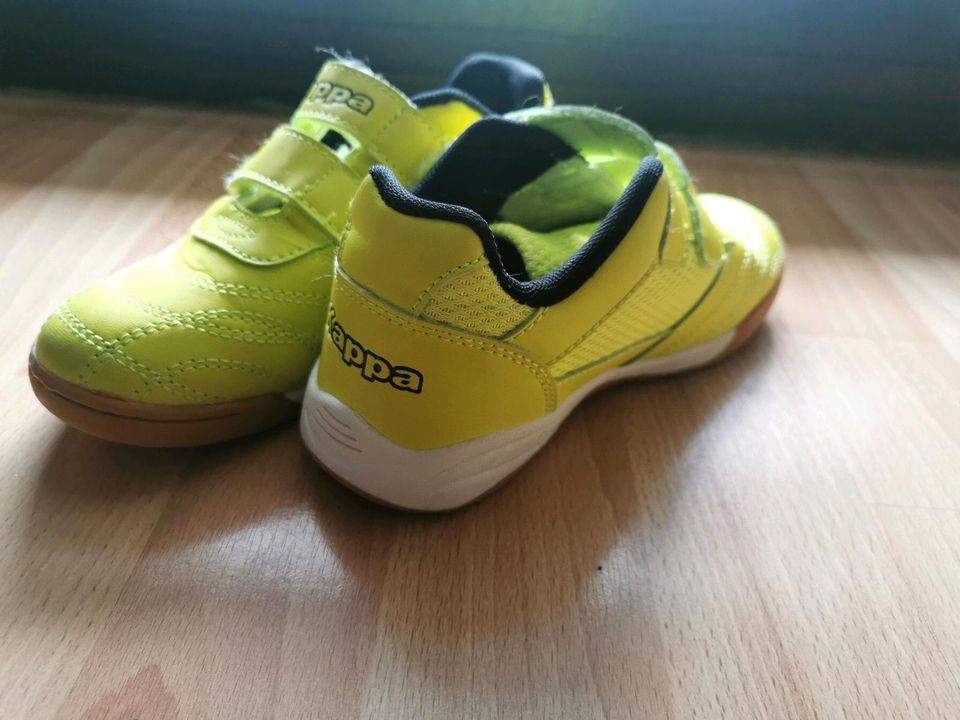 Kinderschuh Kappa neon gelb gr.30 in Saarbrücken