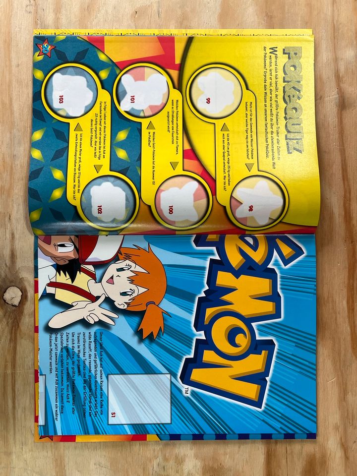 Pokémon Sticker Album Panini Serie 2 in Oedheim