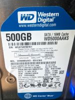 Western Digital 500GB SATA PC Brandenburg - Königs Wusterhausen Vorschau
