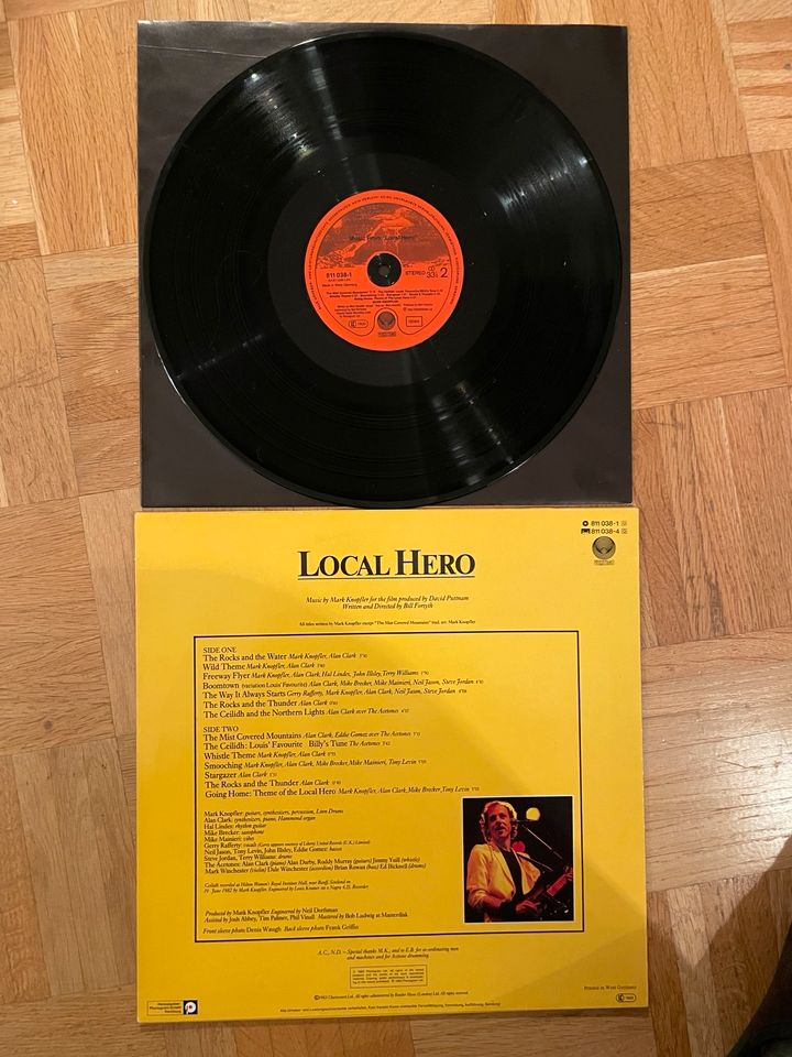 Marc Knopfler LP Local Hero near Mint Vinyl in München