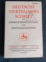 Buch: Deutsche Vierteljahrsschrift für Literaturwissenschaft Baden-Württemberg - Forchtenberg Vorschau