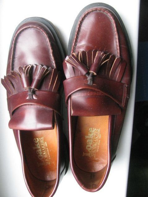 Loake Loafers, Dr Martens Sohle, cherry red, Gr. 40 / 39 in Flensburg