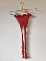 Netzstrumpfhose weinrot bordeaux Strumpfhose Netz Design Bayern - Ustersbach Vorschau