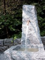 Granit Brunnen, regionales Material, Stele und Becken, div. Größe Hessen - Fürth Vorschau