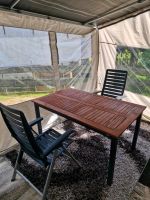 Gartentisch mit 2 kettler campingstühle Nordrhein-Westfalen - Ruppichteroth Vorschau