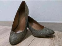 Pumps Glitzer gold Hackenschuhe High Heels Silvester Parchim - Landkreis - Tessenow Vorschau