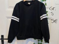 schwarzer Pullover H&M Gr.S(36) mit Streifen Mädchenkleidung Niedersachsen - Schladen Vorschau