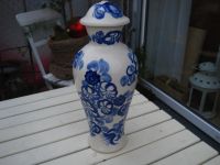 Vintage Wloclawek Keramik Vase weiss blau Dresden - Striesen-Süd Vorschau