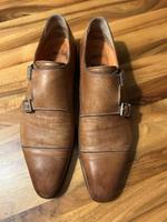 Santoni Lederschuhe - Braun - Größe 9,5 / 43,5 Frankfurt am Main - Nordend Vorschau
