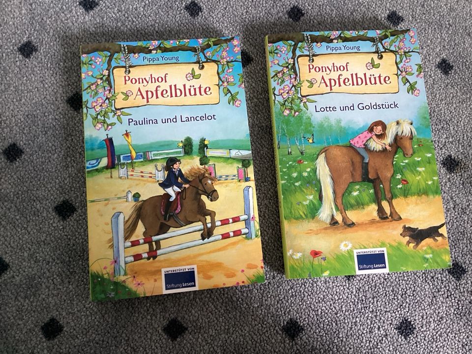 Biete 2 Bücher Ponyhof Apfelblüte in Trebgast