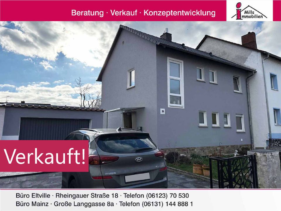 Top saniertes Einfamilienhaus mit Balkon und großem Garten in ruhiger Lage in Rüdesheim am Rhein