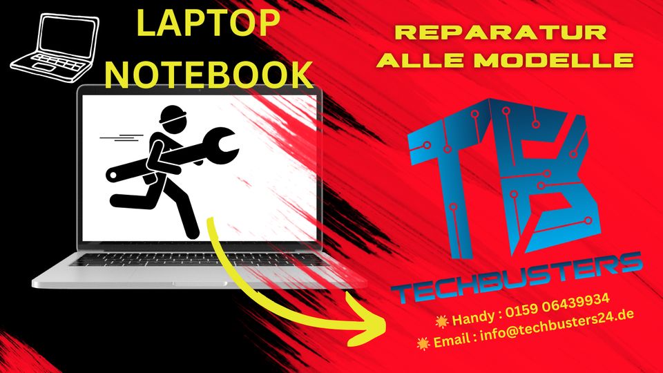 ⭐ Laptop Notebook Reparatur Reinigung Installation HILFE ⭐ in Frankfurt am Main