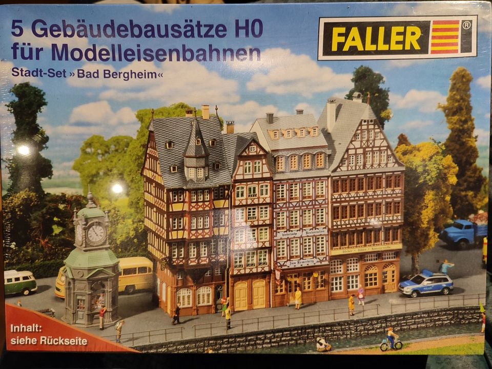 Stadt-Set Bad Bergheim, Vollmer H0 3770, H0 3694, N7736, Neu OVP in Heidelberg