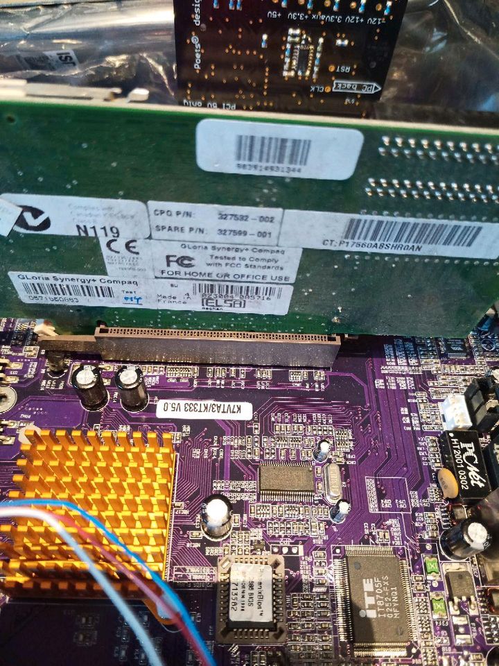 ECS K7VTA3 5.0 KT333  Mainboard  Athlon XP , ideal für Voodoo 5 in Nürnberg (Mittelfr)