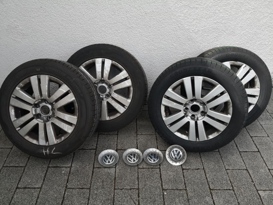 Sommerräder Kompletträder VW Passat 3C 215/55 R16- Alufelge- in Ulm