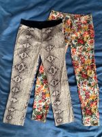 Zara Hose Chino Blumenmuster Stoffhose Sommerhose XS 34 Damenhose Frankfurt am Main - Sachsenhausen Vorschau