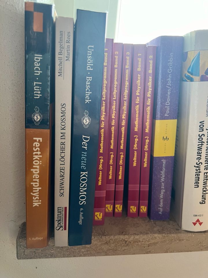 Diverse Bücher für Mathematiker und Physiker in Pförring