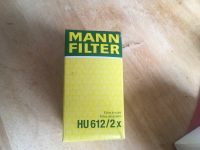 MANN-FILTER Ölfilter HU 612/2 x / Ölfilter Satz mit Dichtung Nordrhein-Westfalen - Bad Honnef Vorschau