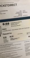 2 Tickets für Finch Konzert 2024 10 Jahre Finch in Halle/Saale Sachsen-Anhalt - Schraplau Vorschau