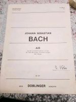 J.S.Bach "Air" Noten f. Flöte & Klavier/ Orgel Mecklenburg-Vorpommern - Upost Vorschau