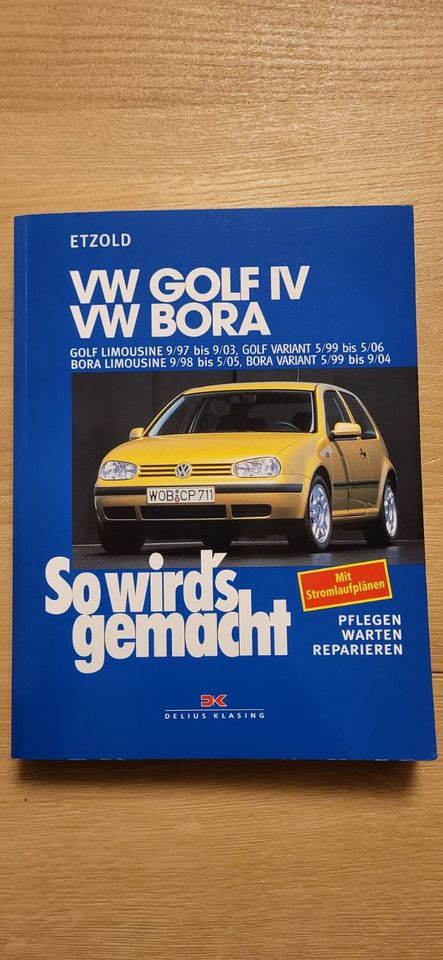 Etzold VW Golf IV VW Bora So wird's gemacht mit Stromlaufplänen in Rinteln