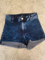 Blaue Highwaist Jeansshorts Bayern - Marktoberdorf Vorschau