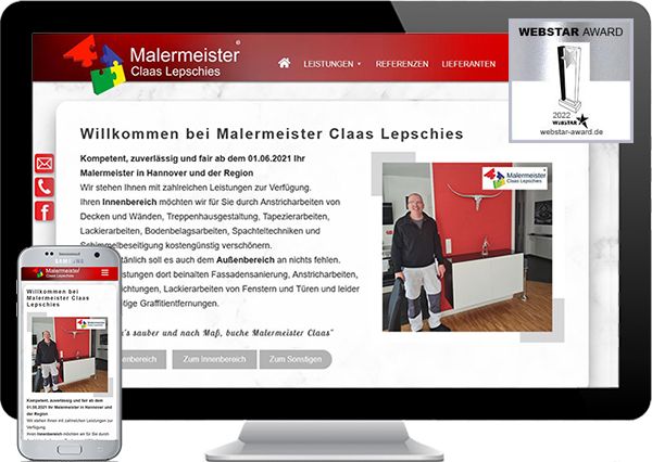 Website | Webdesign | Webseite | Homepage | Online Shop in Hannover