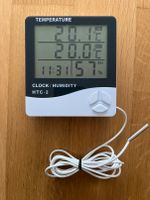 Digitales Thermometer+Hygrometer mit Temperaturfühler für aussen Baden-Württemberg - Bad Säckingen Vorschau