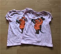 2x Topolino T-Shirt Gr. 104/ 110 rosa Maus Sachsen-Anhalt - Jeßnitz Vorschau