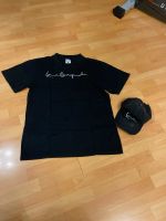 Schwarzes Herren T- Shirt Gr.L + Baseball Cap Karl Kani Mühlhausen - Stuttgart Neugereut Vorschau