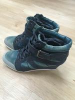 Sneakers Wedges Jeans Blau Gr. 37 Berlin - Reinickendorf Vorschau