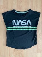 Mädchen T-Shirt für Sport mit NASA Aufdruck schwarz in 146/152 Hessen - Hünfeld Vorschau