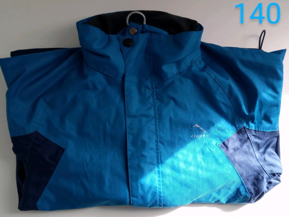 Windjacke Übergangsjacke Gr. 140 Mc Kinley Frühling Regenjacke in Schraden