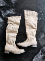 Stiefel Stiefeletten overknees beige 39 Damen Schuhe Rheinland-Pfalz - Kirburg Vorschau