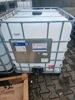 Ibc Tanks mit Kunststoff Palette wo destilliertes Wasser drin war Nordrhein-Westfalen - Salzkotten Vorschau