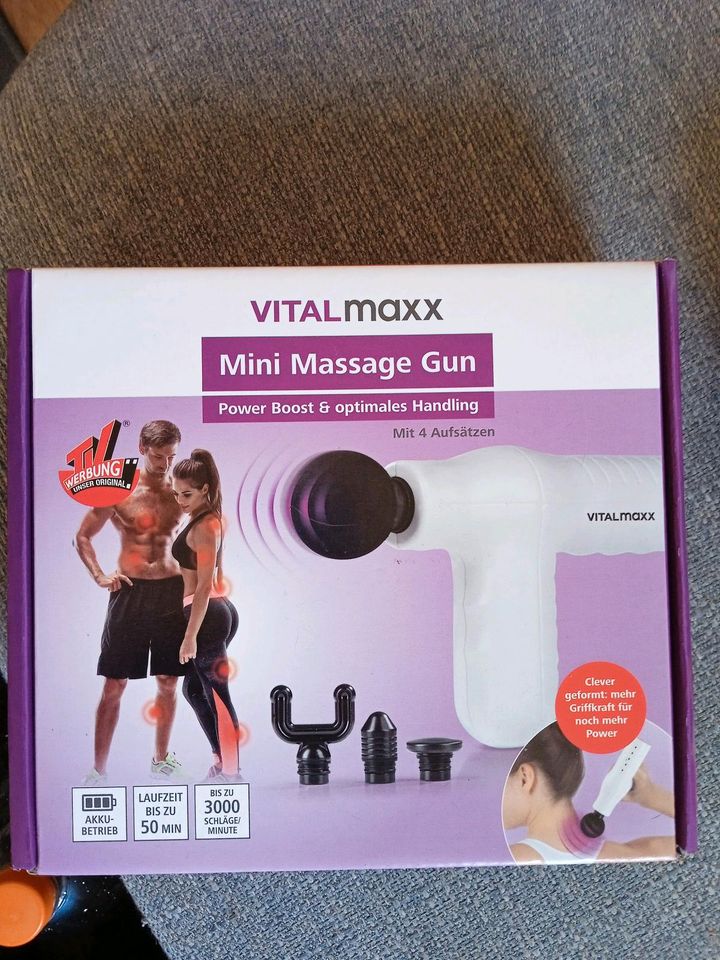 Mini Massage Gun Vital MAXX Neu in Mecklenburg-Vorpommern - Groß Luckow |  eBay Kleinanzeigen ist jetzt Kleinanzeigen