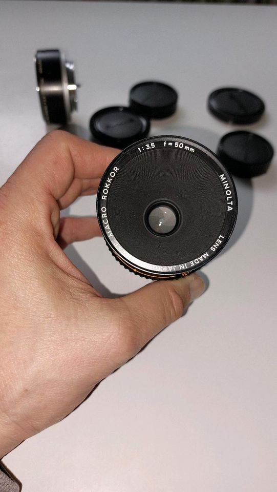 Minolta Rokkor 3,5/50 mm Macro, Digitalfoto geeignet in Reichenau