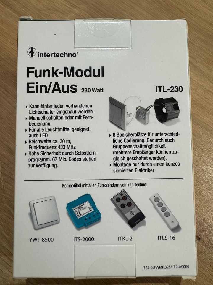 Intertechno Funkschalter ITL-230 in Haselünne