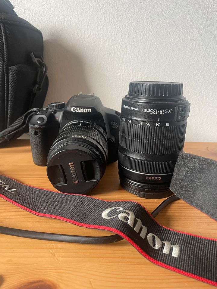 Canon 650D mit 2 Objektiven in München