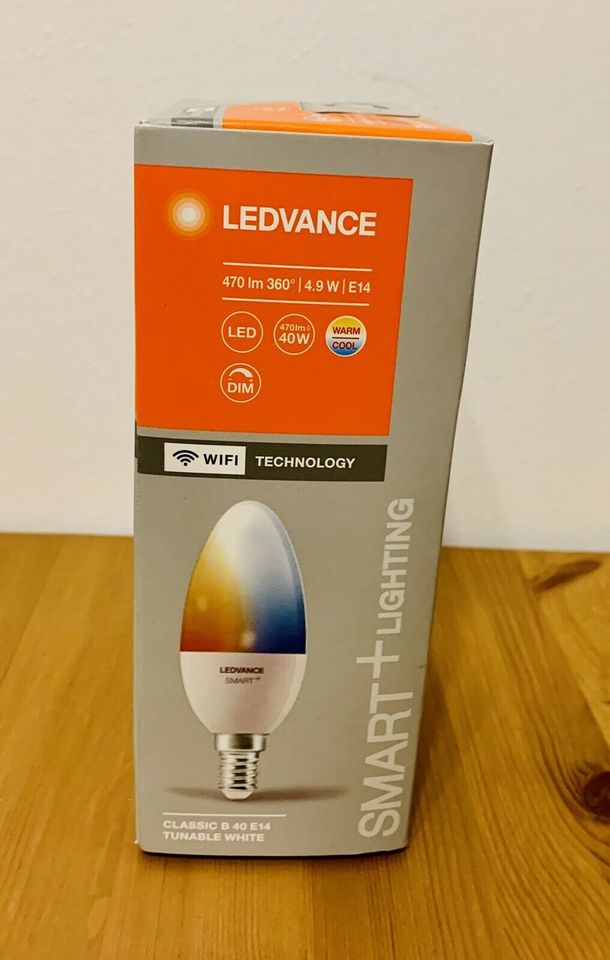 LEDVANCE Smart+ Lightning Glühlampe E14 LED 4,9W NEU Glühbirne in Bergedorf  - Kirchwerder | Lampen gebraucht kaufen | eBay Kleinanzeigen ist jetzt  Kleinanzeigen