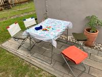 DDR Campingtisch Camping Campingstuhl Campingstühle QEK  IFA Sachsen - Machern Vorschau