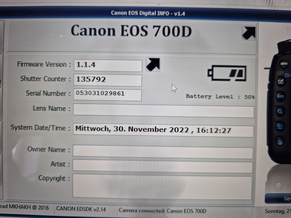 Canon EOS 700D in Bad Segeberg