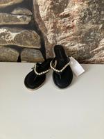 Marco Tozzi Sandalen Pantolette Zehentrenner schwarz Leder Gr. 37 Baden-Württemberg - Karlsruhe Vorschau