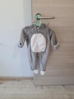 Baby Overall aus Fleece 0-3 Monate Grau Hessen - Rüsselsheim Vorschau