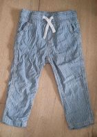 Baby lange Hose blau maritim Streifen 86 Bayern - Traitsching Vorschau