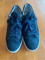 Gabor Sneaker Schuhe Wildleder blau weiß 38,5 Häfen - Bremerhaven Vorschau