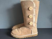 UGG 39 1873 Bailey Button Triplet Boot Stiefel hoch hell beig 2II Kreis Ostholstein - Bad Schwartau Vorschau