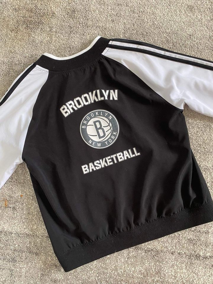 36 38 Adidas College nba Jacke Neu Brooklyn nets Basketball mj ku in Leverkusen