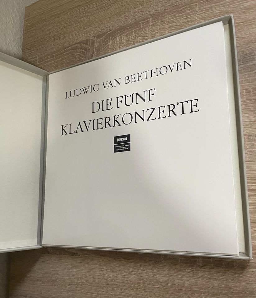 LP-Box Ludwig van Beethoven,Wilhelm Backhaus in Gelsenkirchen